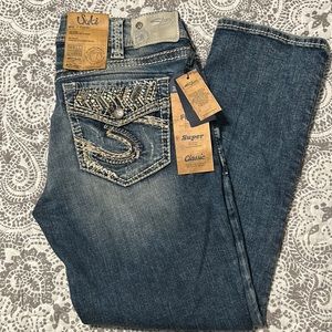 Silver Suki Mid Capri